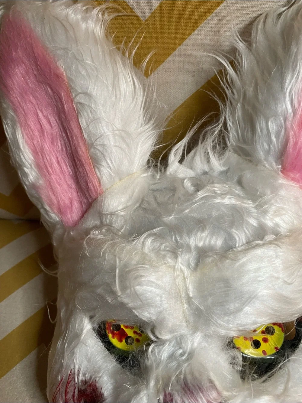 Creepy rabbit Halloween mask (zz)